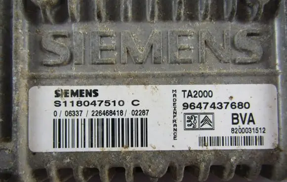 Citroen Xsara Gearbox control unit/module 9647437680