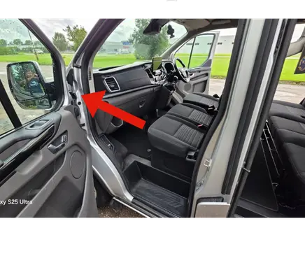 Ford Transit Custom Front door upper hinge BK21V22801AK