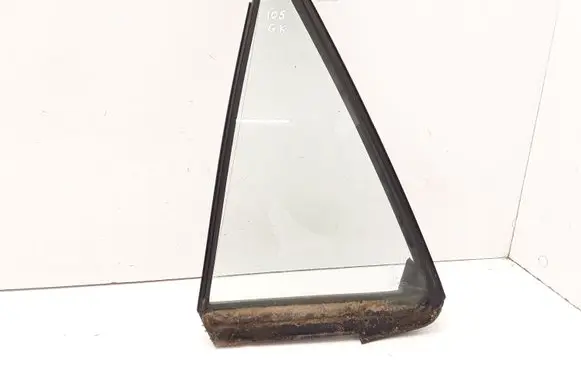Rear vent window glass