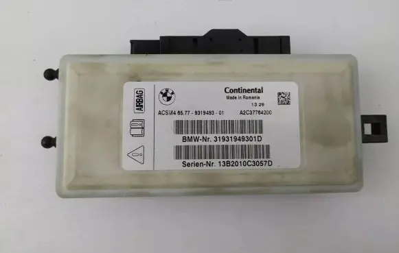 BMW 5 F10 F11 Airbag control unit/module 31931949301D 9319493 13B2010C3057D