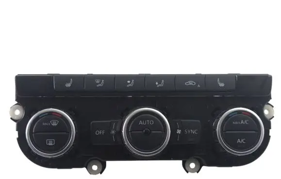 Volkswagen PASSAT B7 Air conditioner control unit module 3AA907044BB 5HB01125791 1301430710