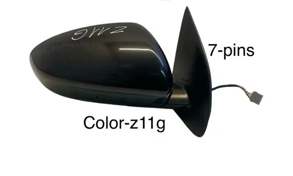 Nissan Qashqai+2 Front door electric wing mirror E11026202