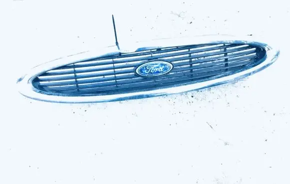 Ford Mondeo MK II Front grill 96bg8200 96bg8a133amw