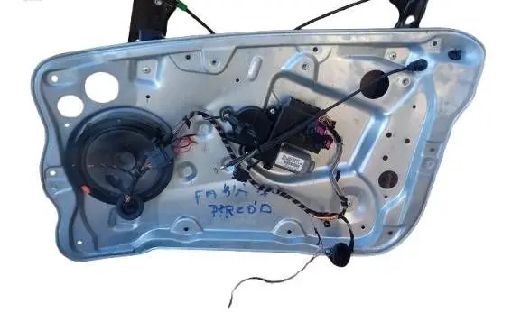 Skoda Fabia Mk1 (6Y) Front door window regulator with motor 6Q1959802KAS 6Q1959802