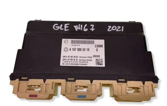 Mercedes-Benz GLE W167 Seat control module A1679010000 A1679005219 A1679022610