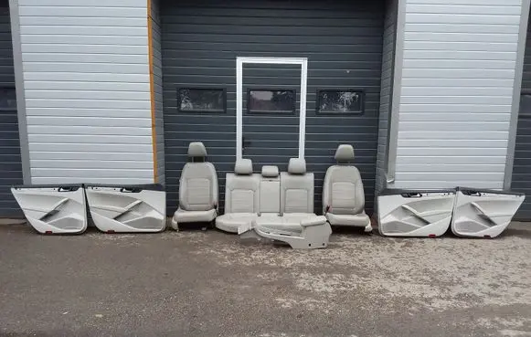 Volkswagen PASSAT B7 USA Seat and door cards trim set 