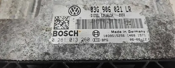 Volkswagen PASSAT B6 Engine control unit/module 03G906021LR 1039S15256 0281013260