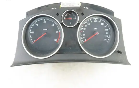 Opel Astra H Speedometer (instrument cluster) 13267544FZ