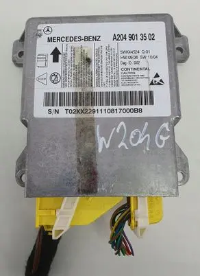 Mercedes-Benz C W204 Airbag control unit/module A2049013502