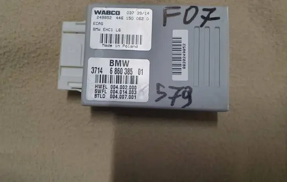 BMW 5 GT F07 Suspension control unit/module 4461500620 004002000 6860385
