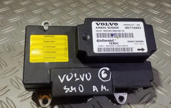 Volvo S40 Airbag control unit/module 30773401 006041601154 00001393B6