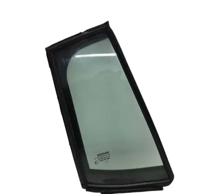 Rear vent window glass