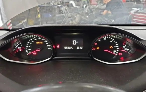 Peugeot 308 Speedometer (instrument cluster) 9807588280 IMPRK1382846