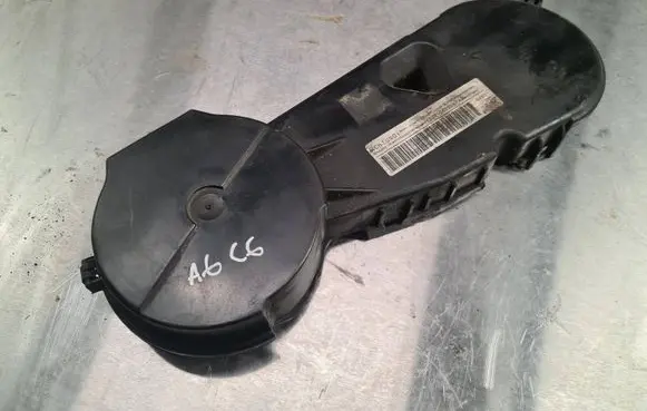 Audi A6 S6 C6 4F Timing belt guard (cover) 059109107G E059109123AA