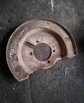 Chrysler Grand Voyager V Rear brake disc plate dust cover 