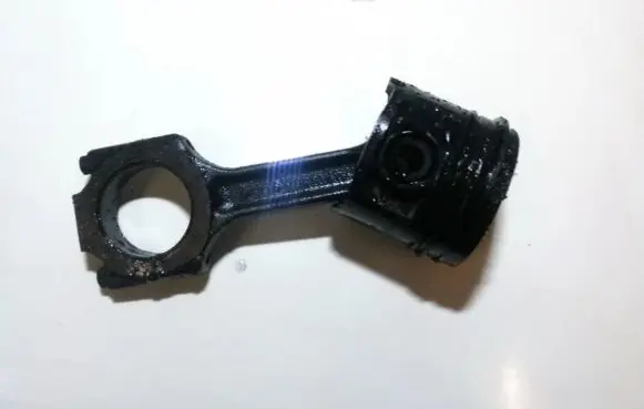Fiat Punto (188) Piston with connecting rod
