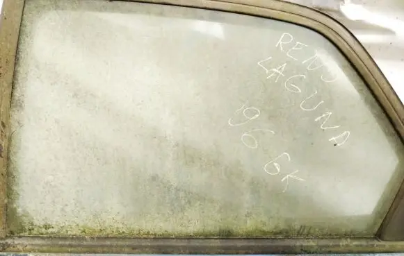 Renault Laguna I Rear door window glass