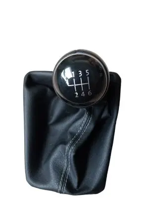 Volkswagen PASSAT B8 Gear lever shifter trim leather/knob