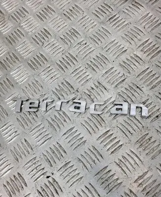 Hyundai Terracan Manufacturers badge/model letters 