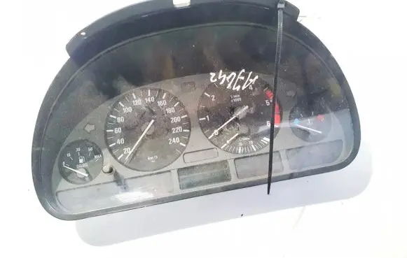 BMW 5 E39 Speedometer (instrument cluster) 87001313 87001374