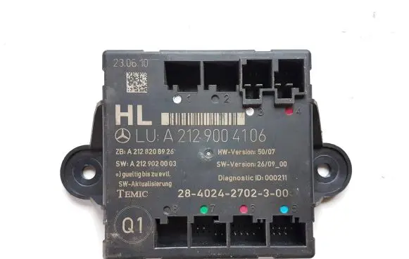 Mercedes-Benz C W204 Door control unit/module A2129004106
