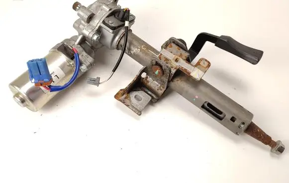 Steering wheel axle