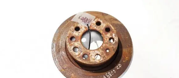 Skoda Octavia Mk2 (1Z) Rear brake disc neventiliuojamas