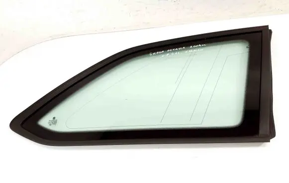 Skoda Octavia Mk3 (5E) Rear vent window glass 5E9845298G