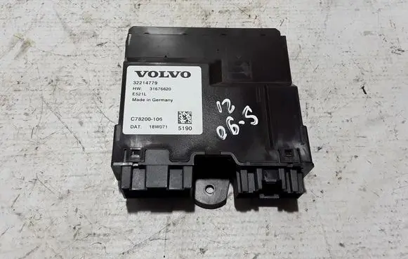 Tailgate/trunk control unit/module