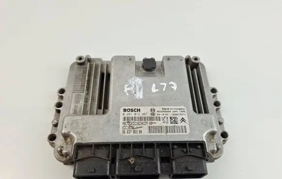 Peugeot 207 Engine control unit/module 9663786380 0281012467