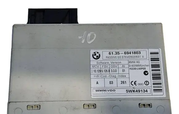 BMW 7 E65 E66 Comfort/convenience module 6941803 61356941803 5WK49134