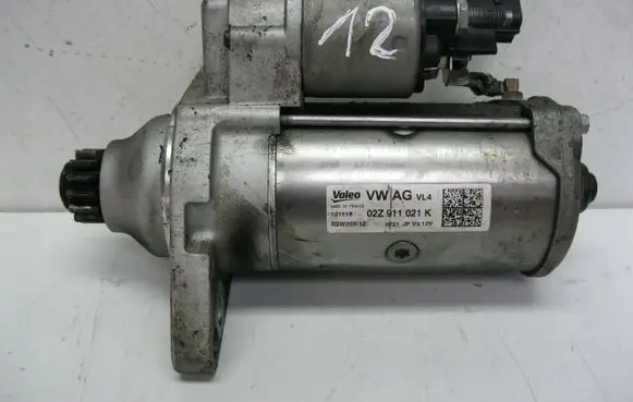 Skoda Fabia Mk3 (NJ) Starter motor 02Z911021K