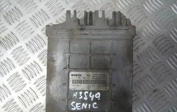 Renault Scenic I Engine control unit/module 0281001809 7700110647