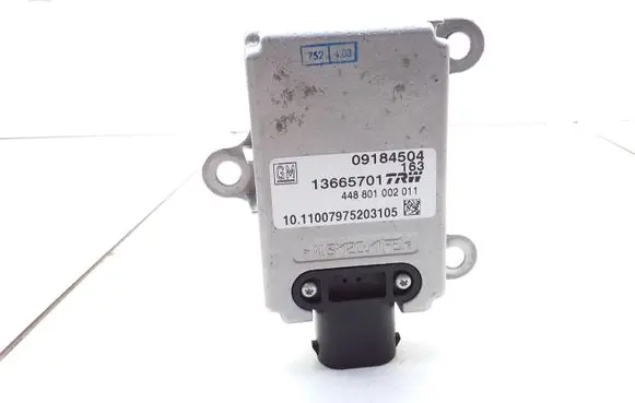 Opel Signum ESP acceleration yaw rate sensor 09184504 13665701