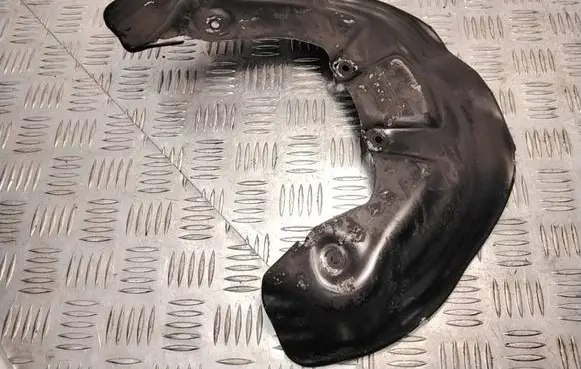 Audi A6 S6 C6 4F Front brake disc dust cover plate 4F0615311