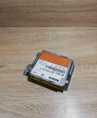 Volkswagen Touareg I Airbag control unit/module 3D0909601F 0285001800