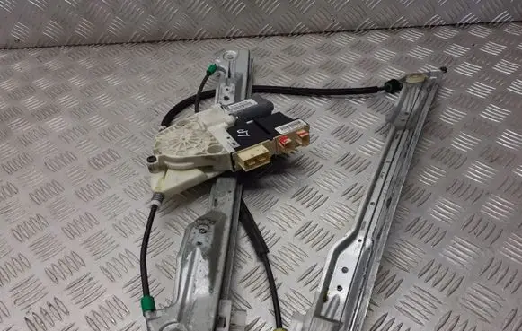 Citroen C5 Front door window regulator with motor 9649304380