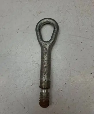 Towing hook eye