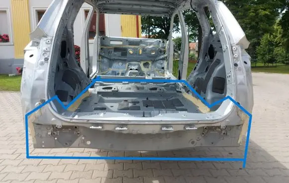 Nissan X-Trail T33 Rear bodywork 