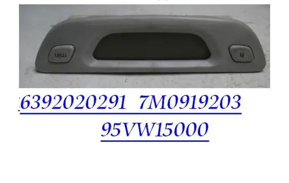 Seat Alhambra (Mk1) Screen/display/small screen 6392020291 7M0919203