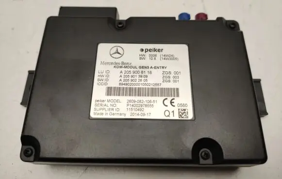 Mercedes-Benz C W205 GPS navigation control unit/module A2059008118