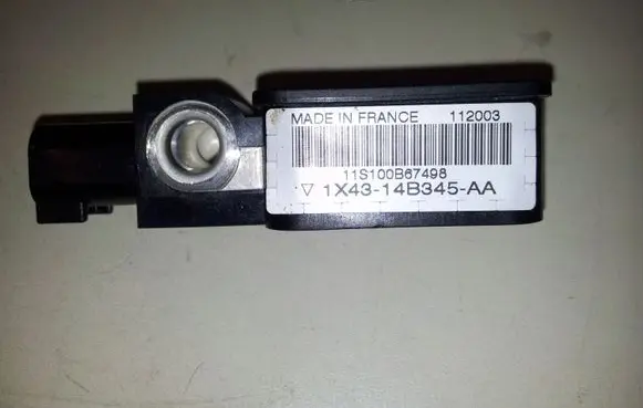 Jaguar XJ X350 Airbag deployment crash/impact sensor 1X4314B345AA 11S100B67498