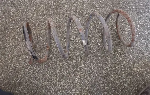 Peugeot 607 Front coil spring
