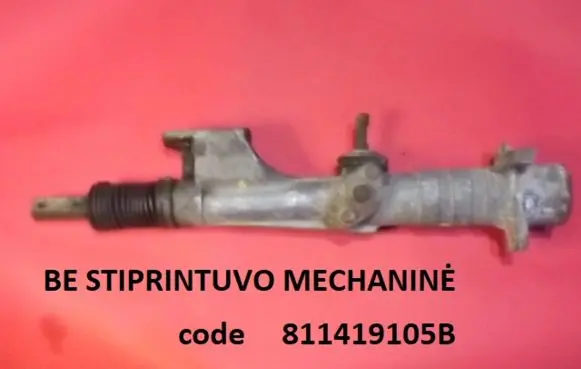 Volkswagen PASSAT B2 Steering rack 811419105B