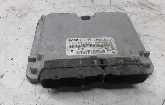 Opel Zafira A Engine control unit/module 0281010268 24417169