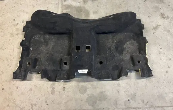 BMW X3 G01 Rear floor carpet liner 7446643 744664311