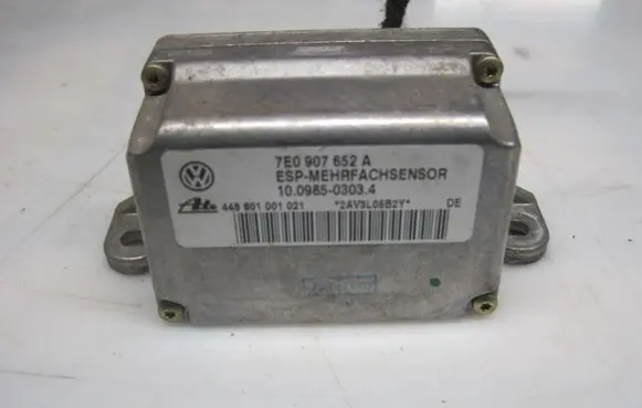 Porsche Cayenne (92A) ESP acceleration yaw rate sensor 7E0907652A