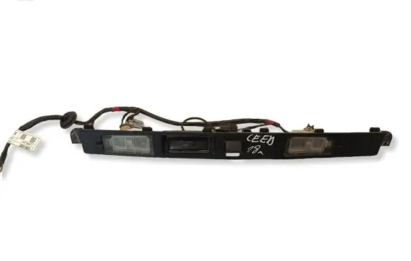 KIA Ceed Trunk door license plate light bar 