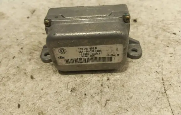 Volkswagen Golf V ESP acceleration yaw rate sensor 1k0907655b