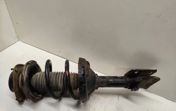 Front shock absorber with coil spring